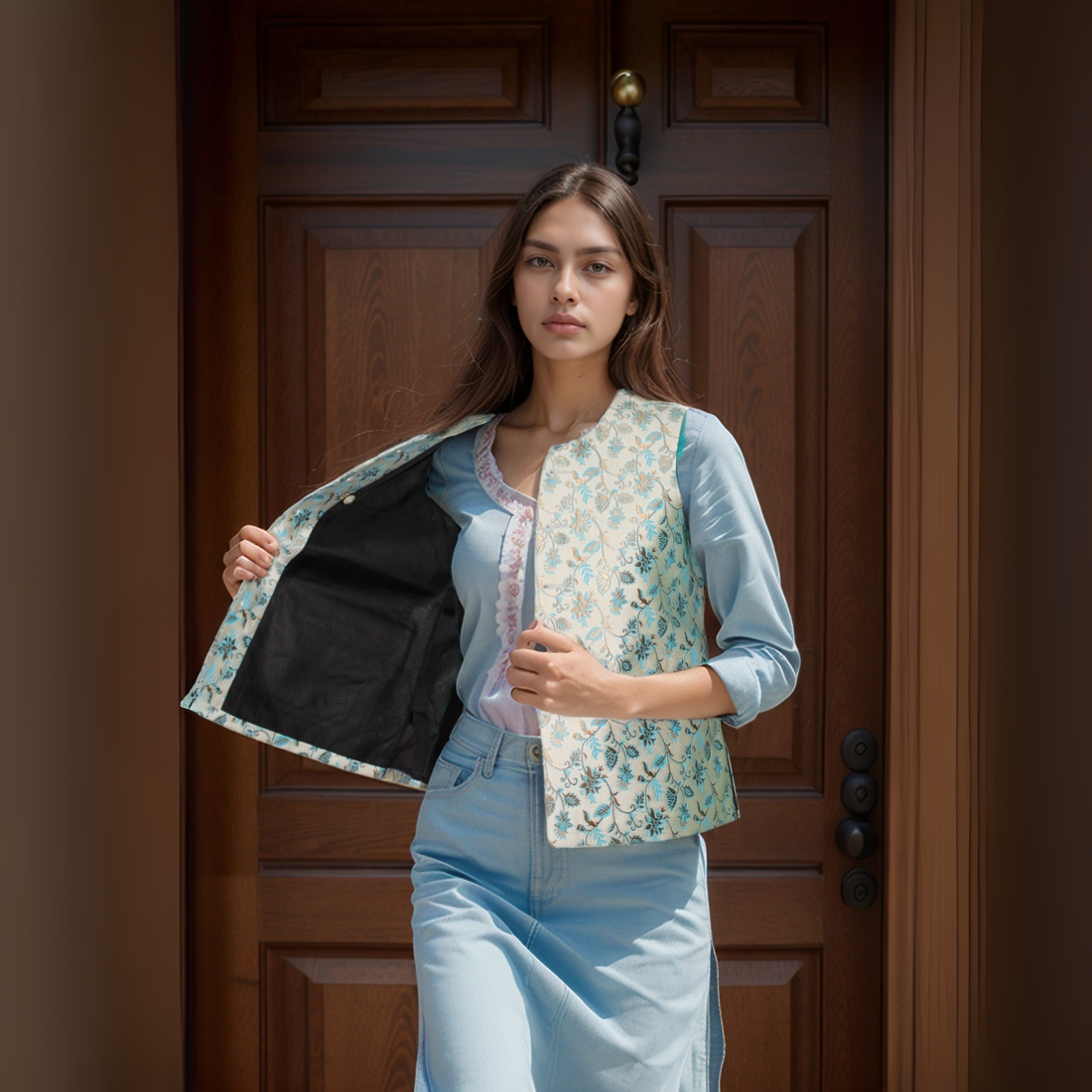 How to Style a Sadri in Summer: Fashion Tips by Himalayan Vibe