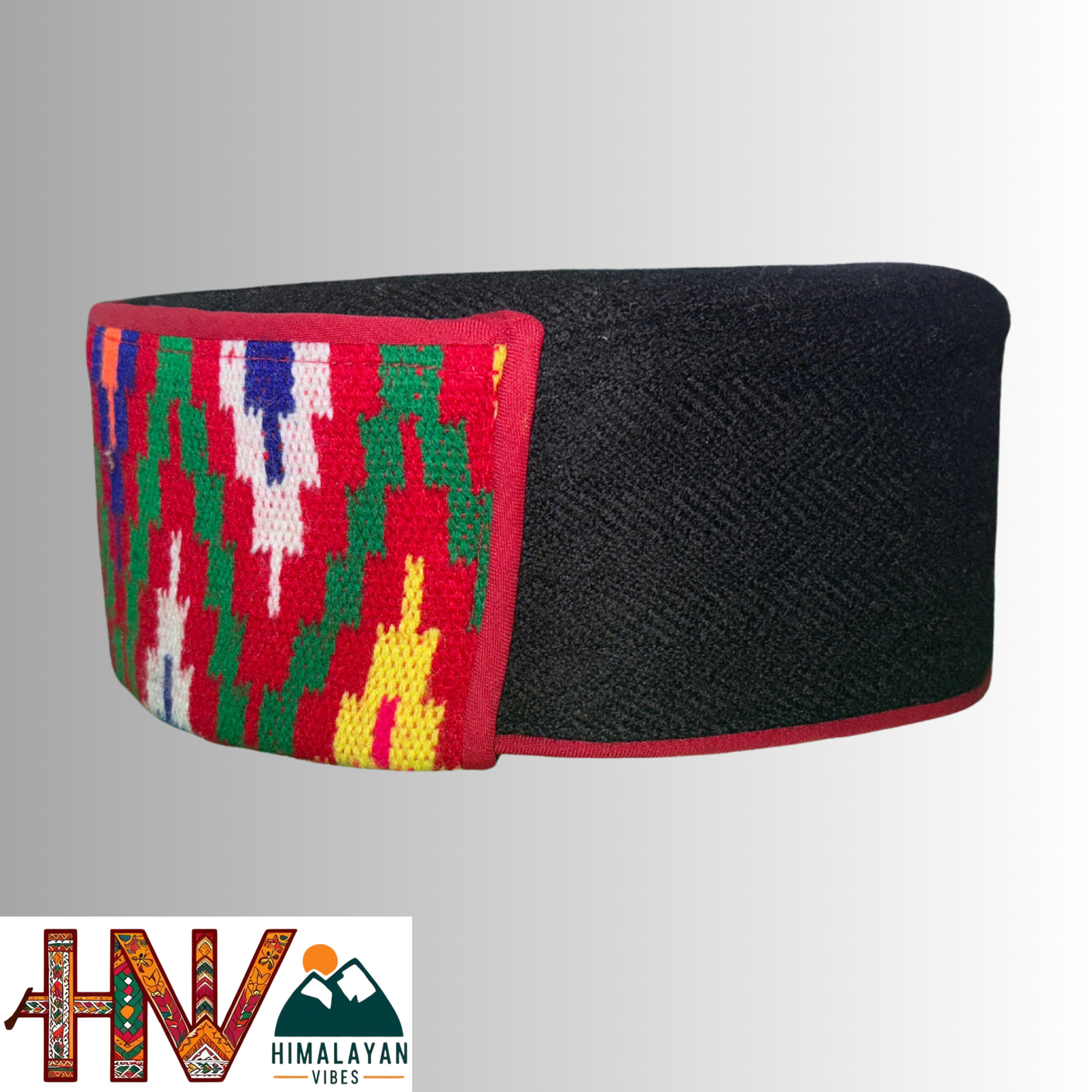 Handcrafted Kullu Cap - Pure Wool Himachali Topi with Cultural Embroidery