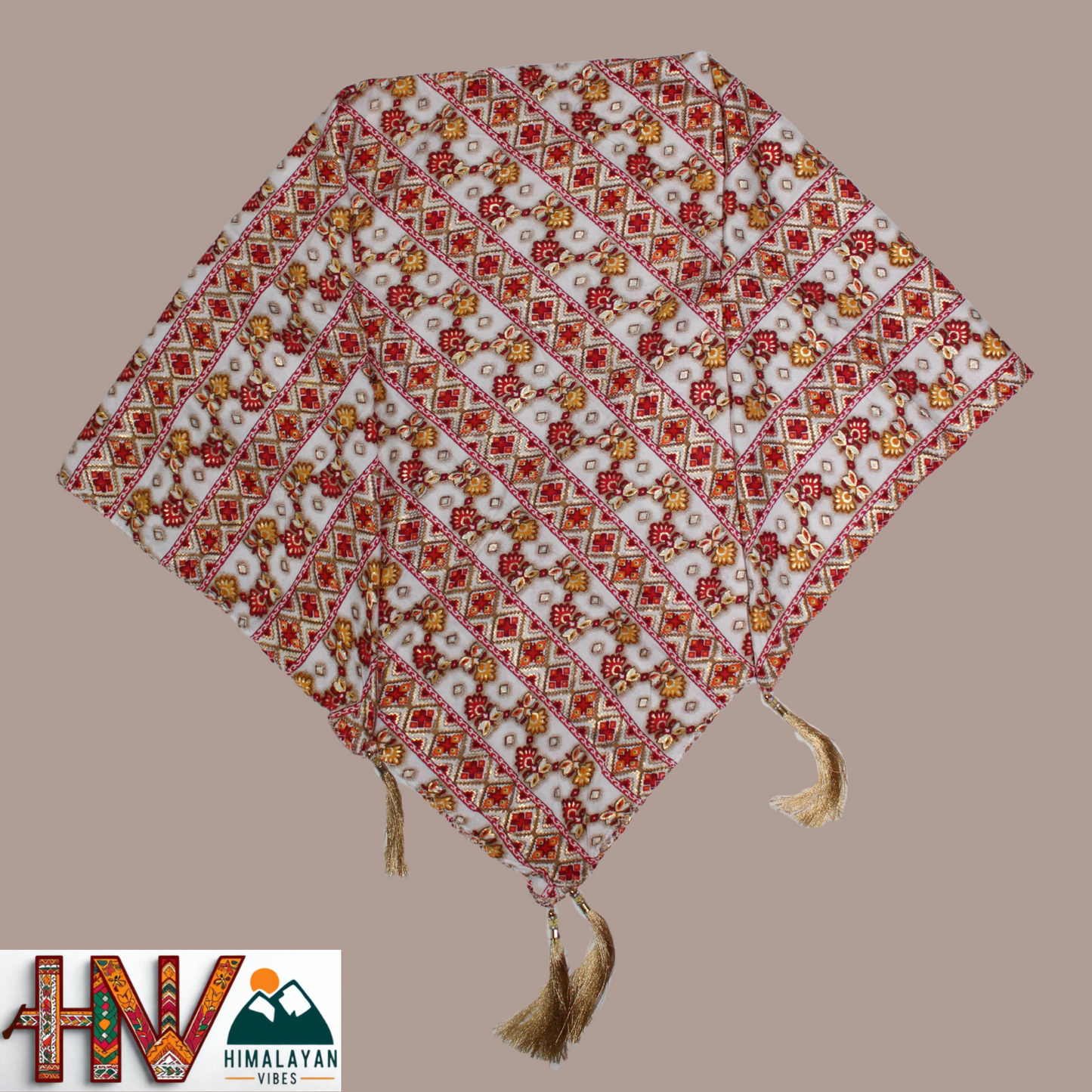 Black Sadri & Rayon white Dhatu with red print Combo