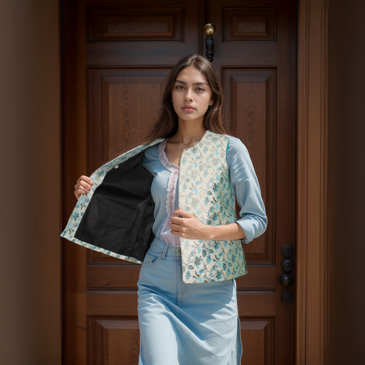 How to Style a Sadri in Summer: Fashion Tips by Himalayan Vibe