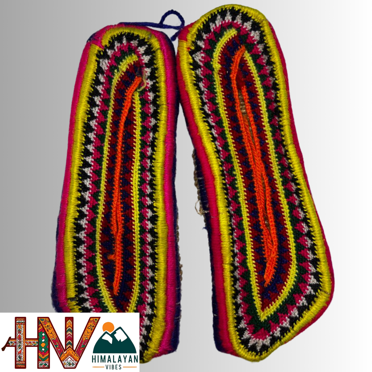 Himachali Grass Slippers (Pulla/Pulan) – Handmade Hemp & Wool Chappals