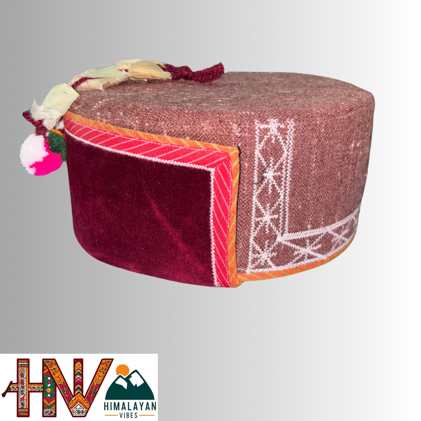 Designer Himachali Cap - Bushehri Style