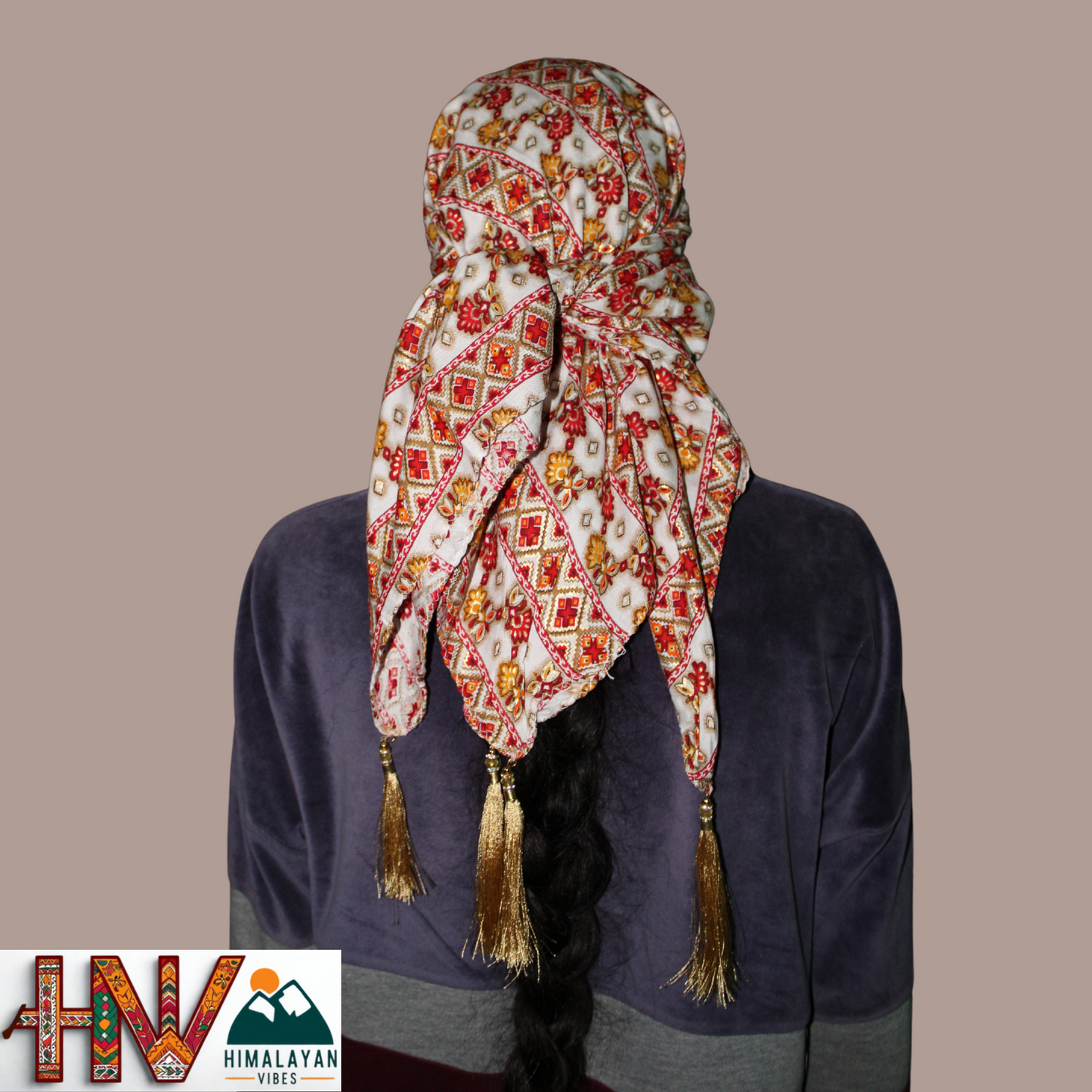 Black Sadri & Rayon white Dhatu with red print Combo