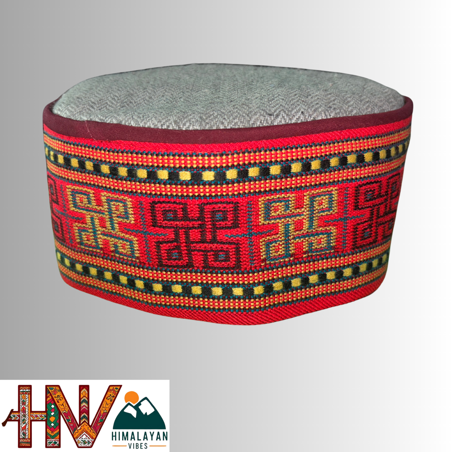 Artisanal Kullu Cap - Sustainable Handcrafted Woolen Hat from Himachal