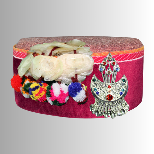 Designer Himachali Cap - Bushehri Style