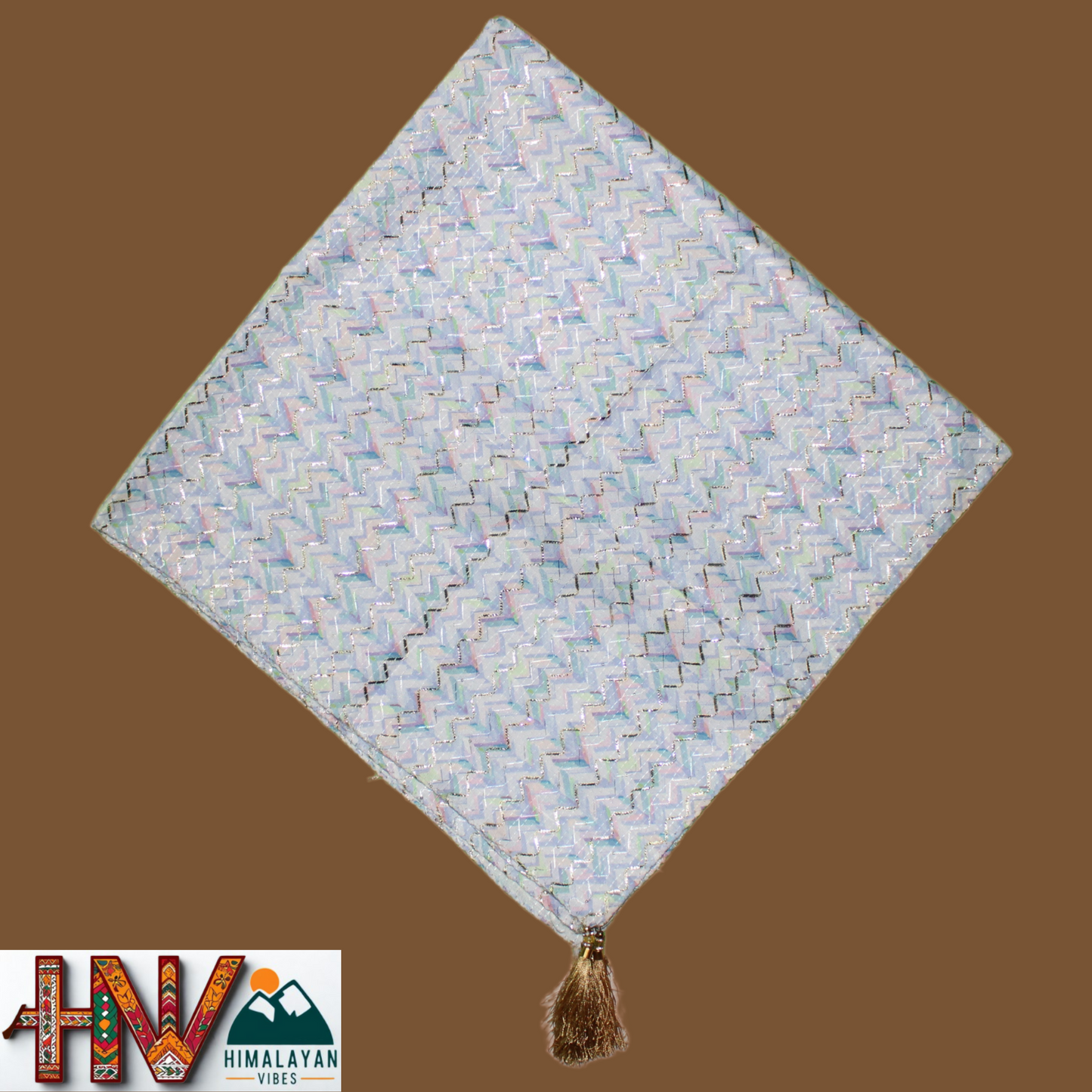 Black Sadri & off white Croatia Dhatu Combo
